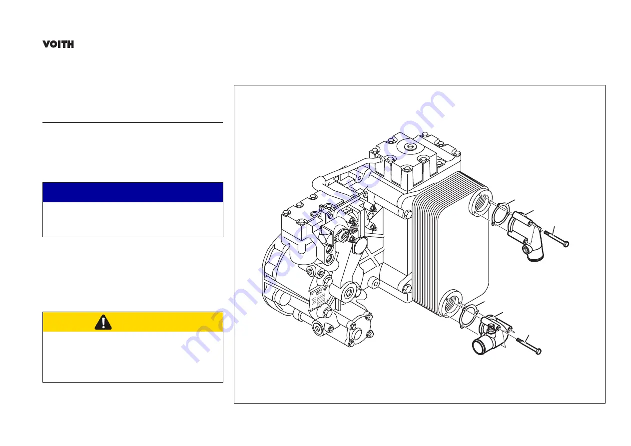 Voith VR 115 E Service Manual Download Page 70