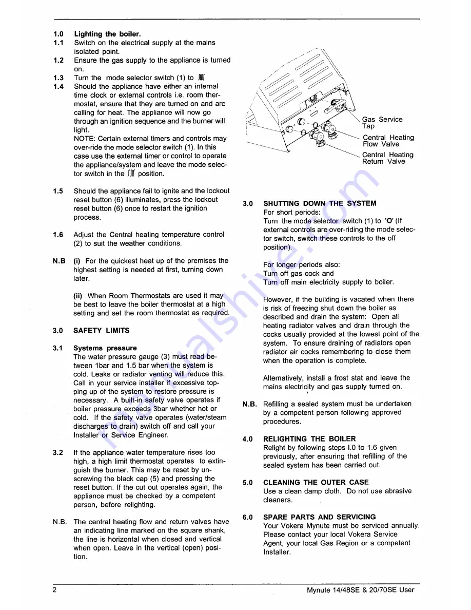 VOKERA mynute 14/48SE User Instructions Download Page 4