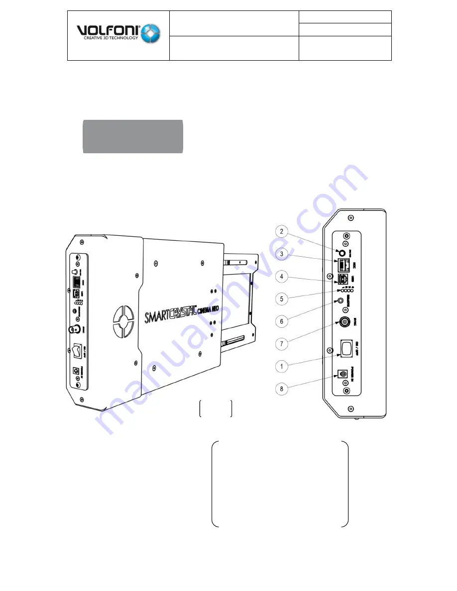 Volfoni SmartCrystal Cinema Neo VPSP-11000 Скачать руководство пользователя страница 7