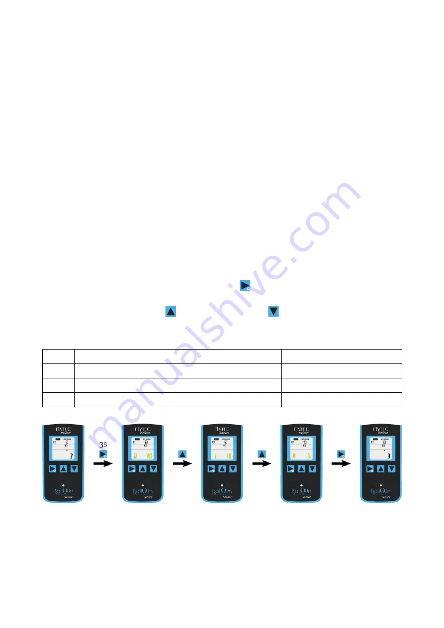 Volirium Flytec Balloon Live Sensor User Manual Download Page 15