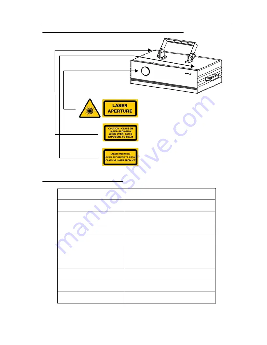 Volkslaser MegaLase RGB User Manual Download Page 6