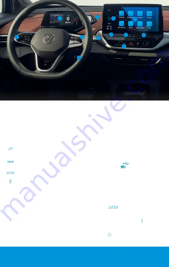 Volkswagen ID.4 EV 2021 Quick Start Manual Download Page 2