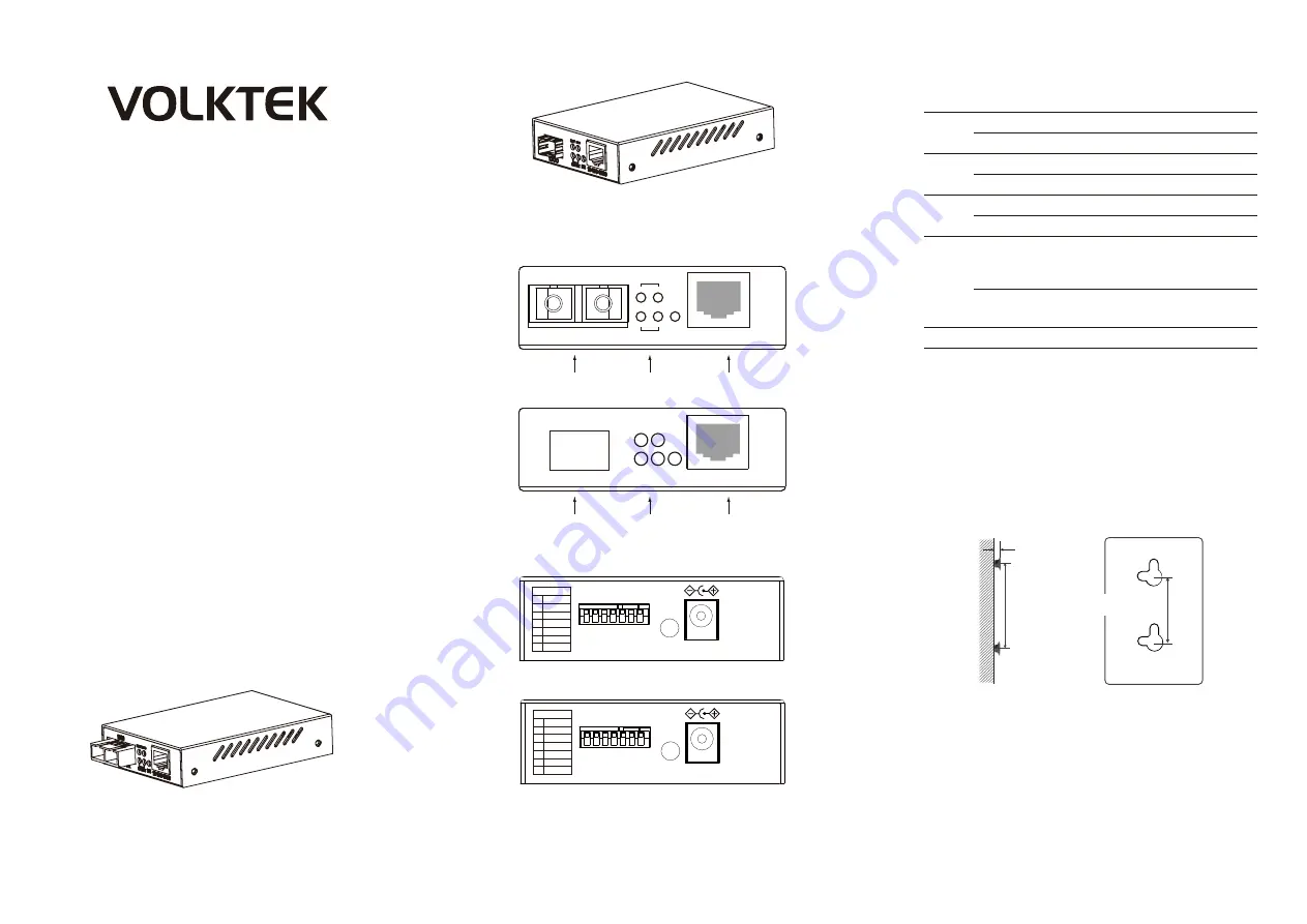 VOLKTEK NGF-762E Quick Installation Manual Download Page 1