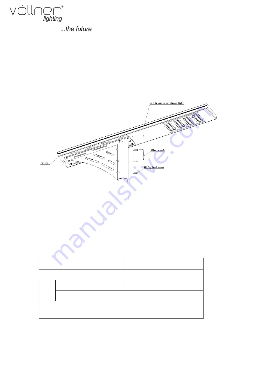 Vollner VOL-SSL-040-CW Manual Download Page 7