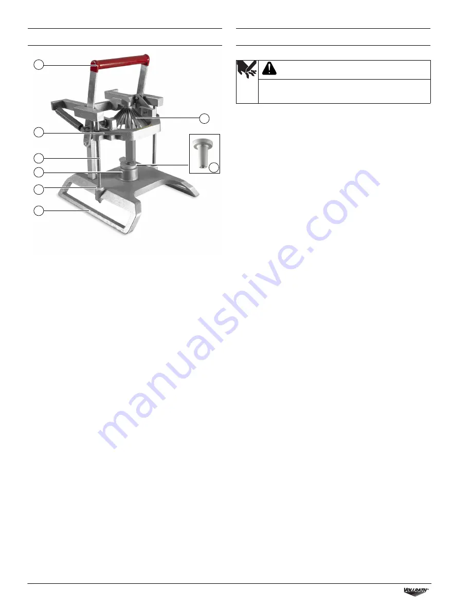 Vollrath 15604 Скачать руководство пользователя страница 2