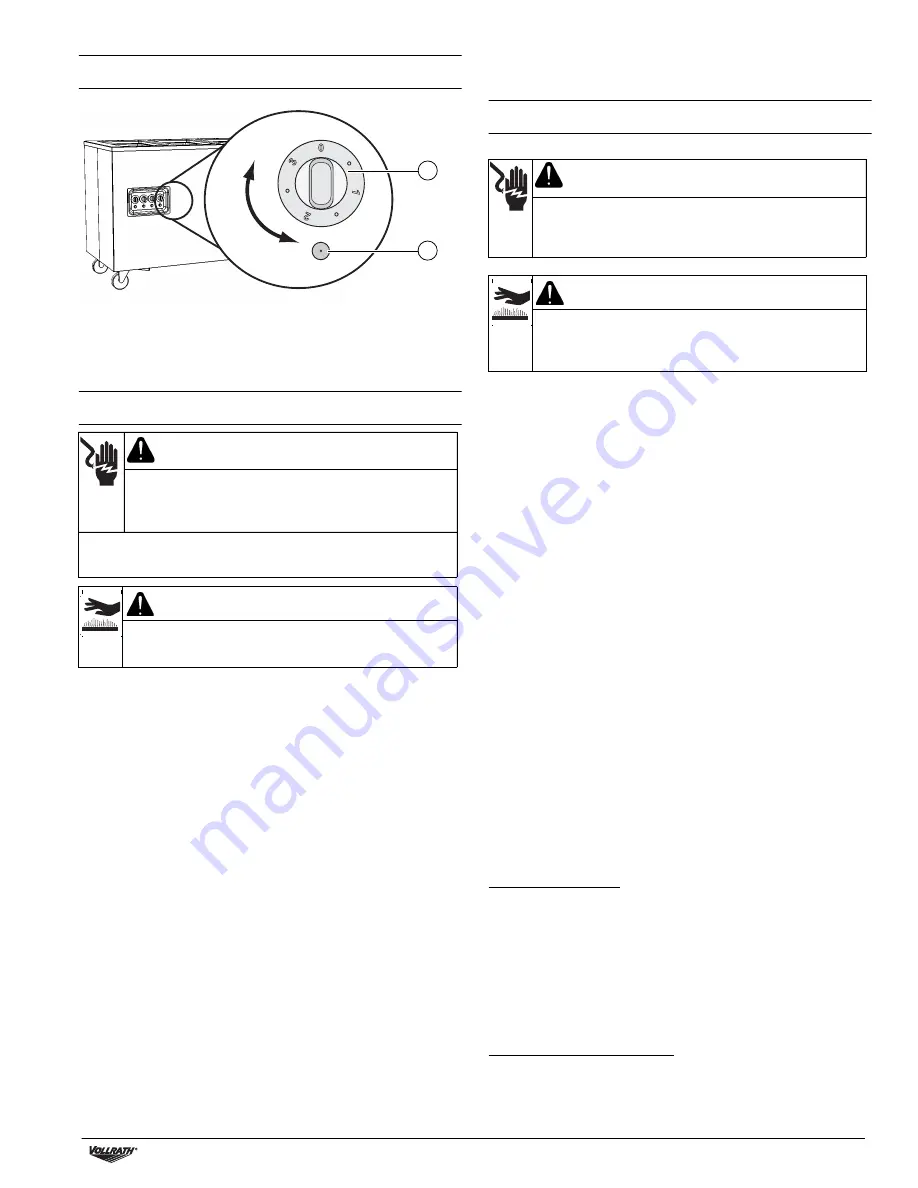 Vollrath 38707 Operator'S Manual Download Page 11