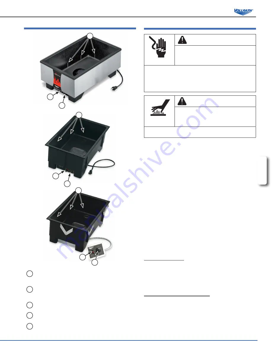 Vollrath Cayenne 1001 Operator'S Manual Download Page 11