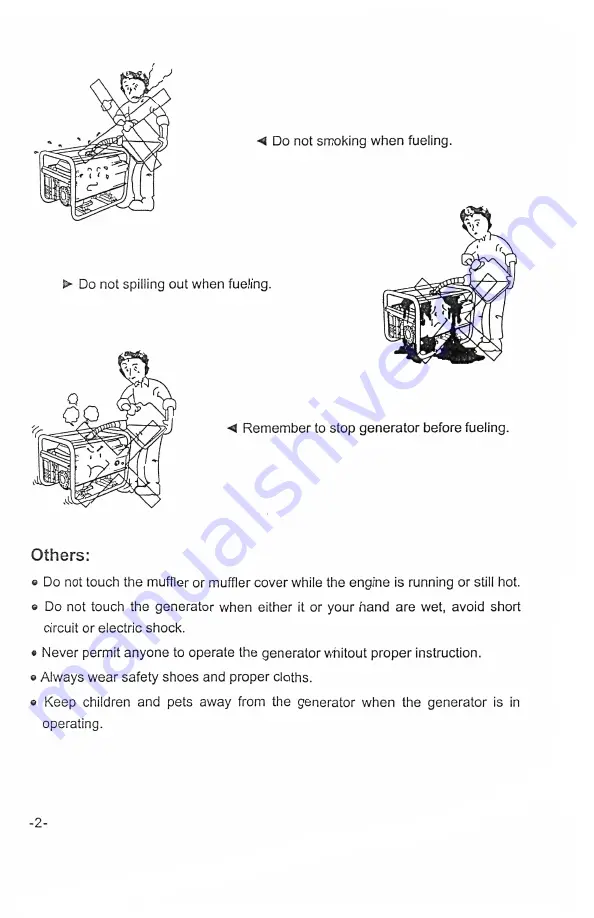 Volt 5500ES Operator'S Manual Download Page 7