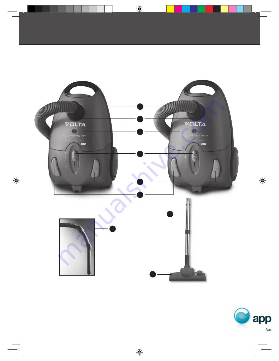 VOLTA Contour Gen 3 U4210 Instruction Manual Download Page 3