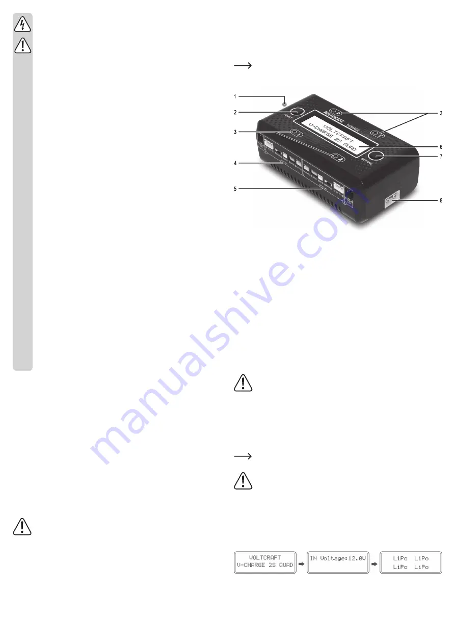 VOLTCRAFT 2300390 Operating Instructions Manual Download Page 2