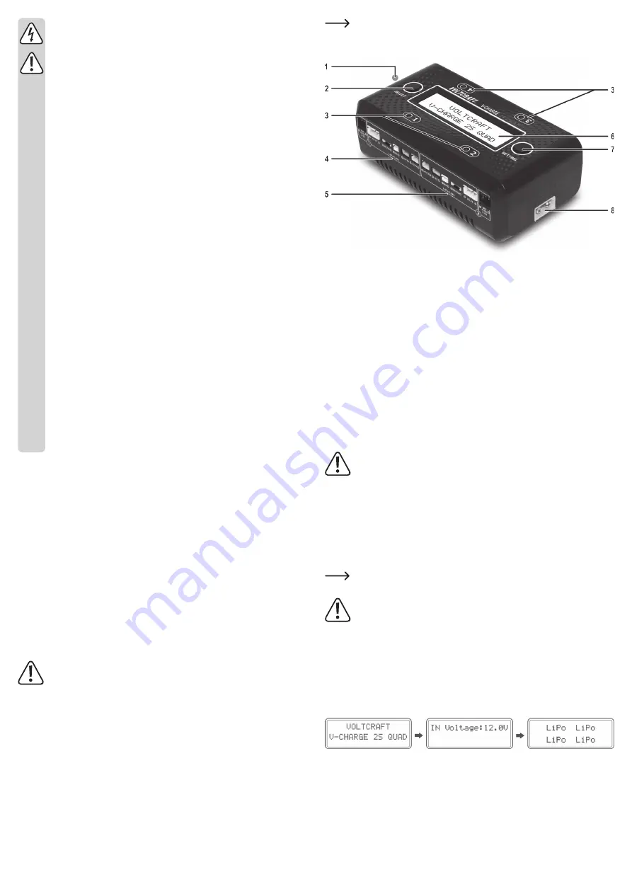 VOLTCRAFT 2300390 Operating Instructions Manual Download Page 14