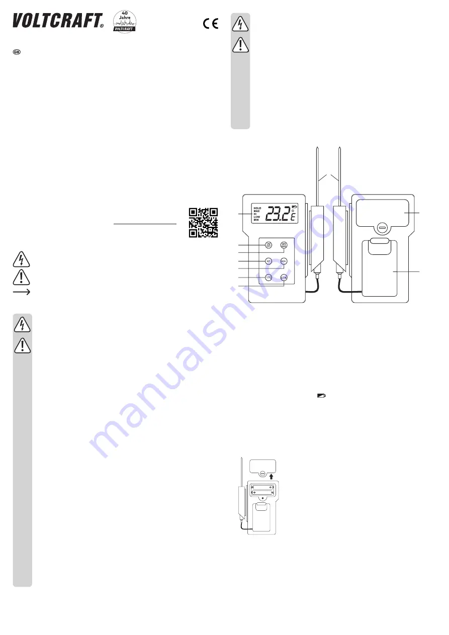 VOLTCRAFT 2380255 Скачать руководство пользователя страница 3