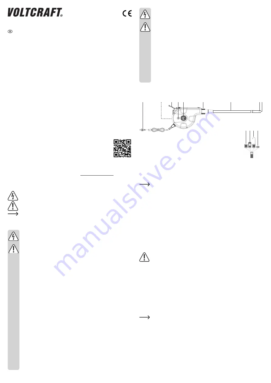 VOLTCRAFT BS-22 Operating Instructions Manual Download Page 1