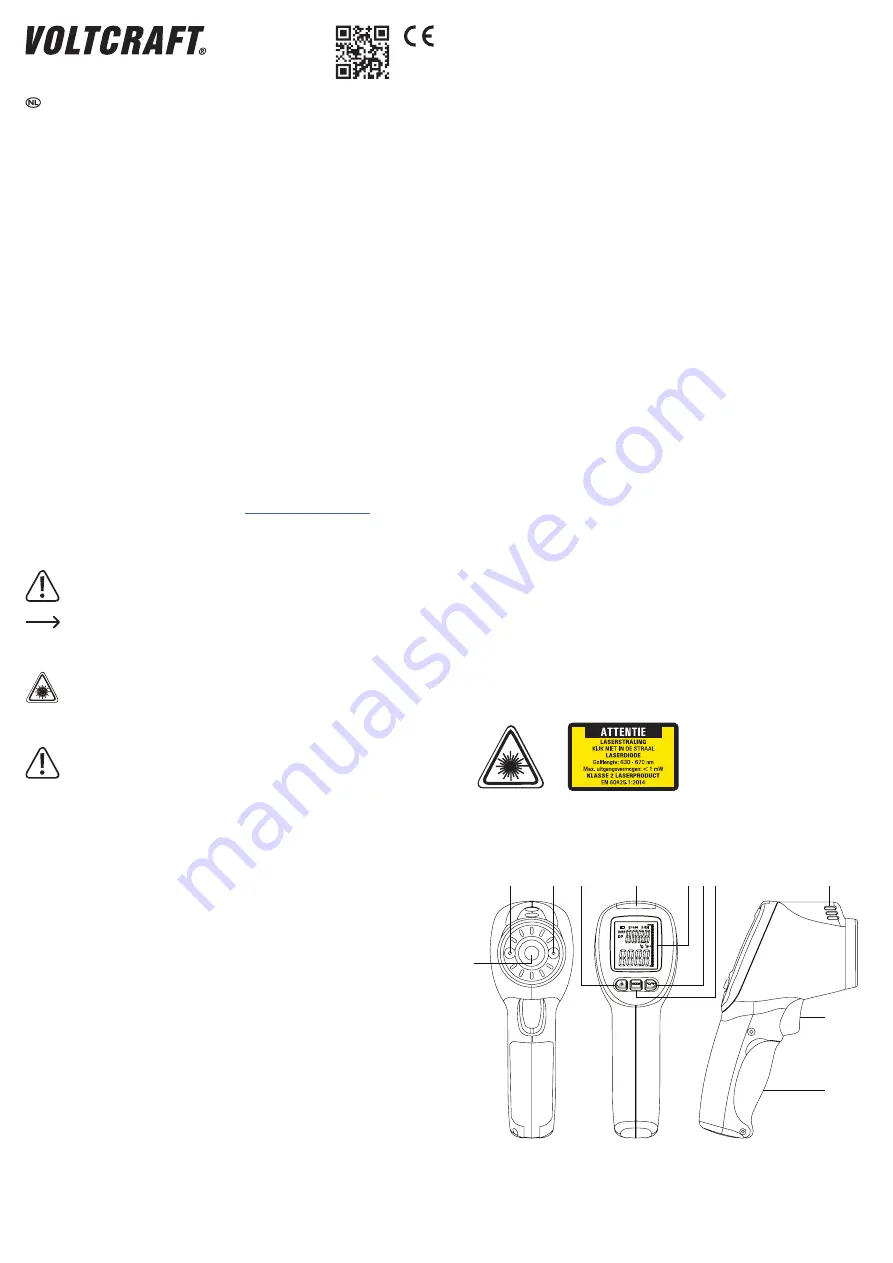 VOLTCRAFT IR-SCAN-350RH/2 Operating Instructions Manual Download Page 7