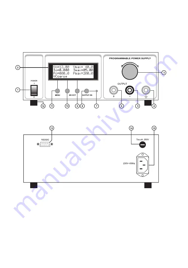 VOLTCRAFT PSP 12010 Operating Instructions Manual Download Page 4