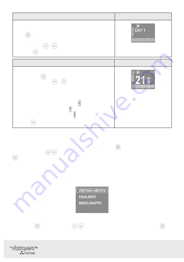 VOLTOMAT HEATING VOLTW0500 Скачать руководство пользователя страница 12