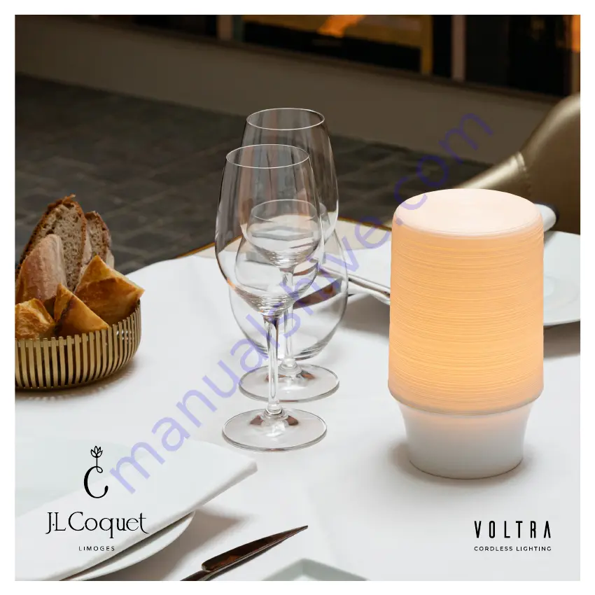 VOLTRA J.L. Coquet Hemisphere Lantern Скачать руководство пользователя страница 1