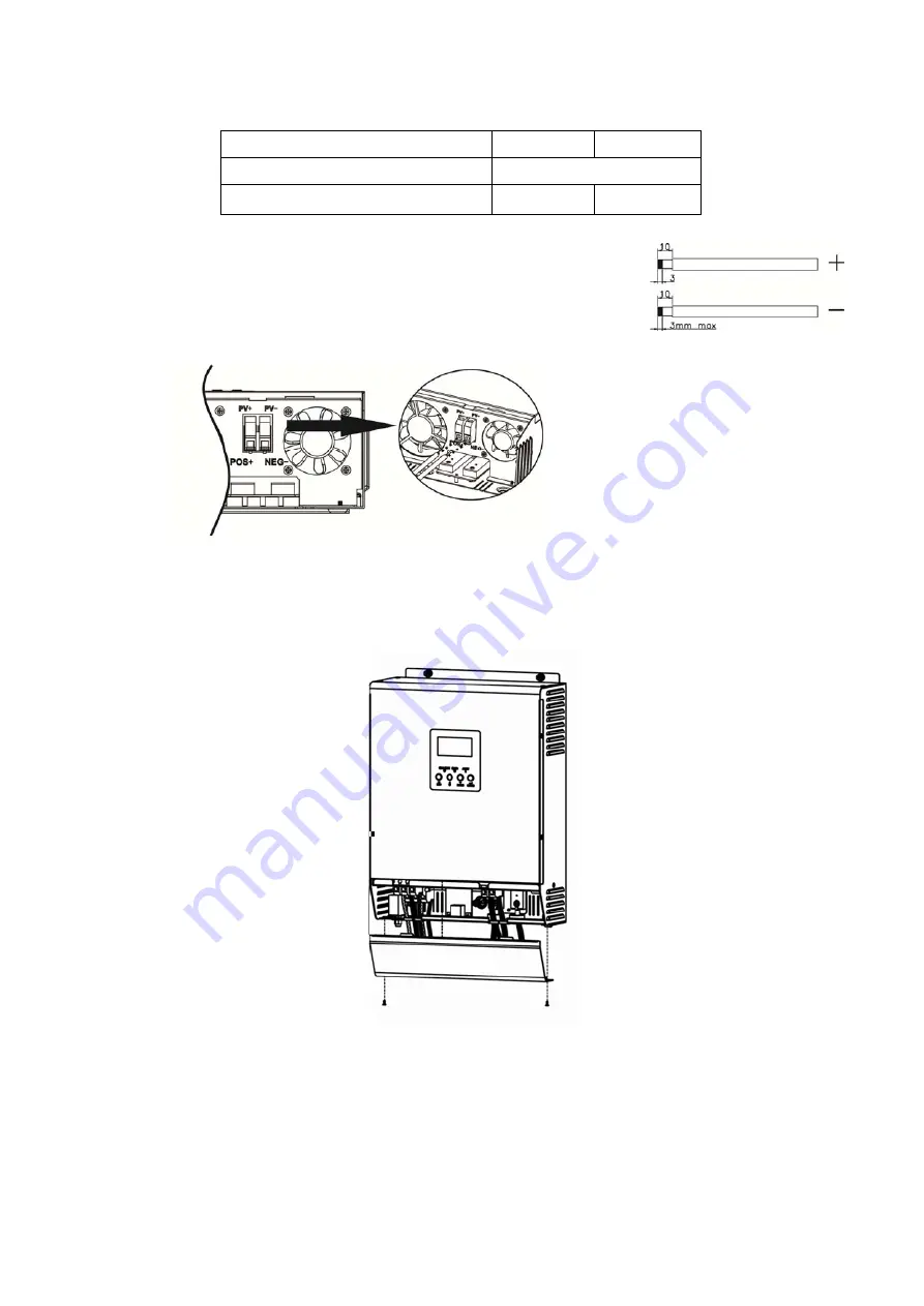 Voltronic Power 1.5 KVA 12V User Manual Download Page 12