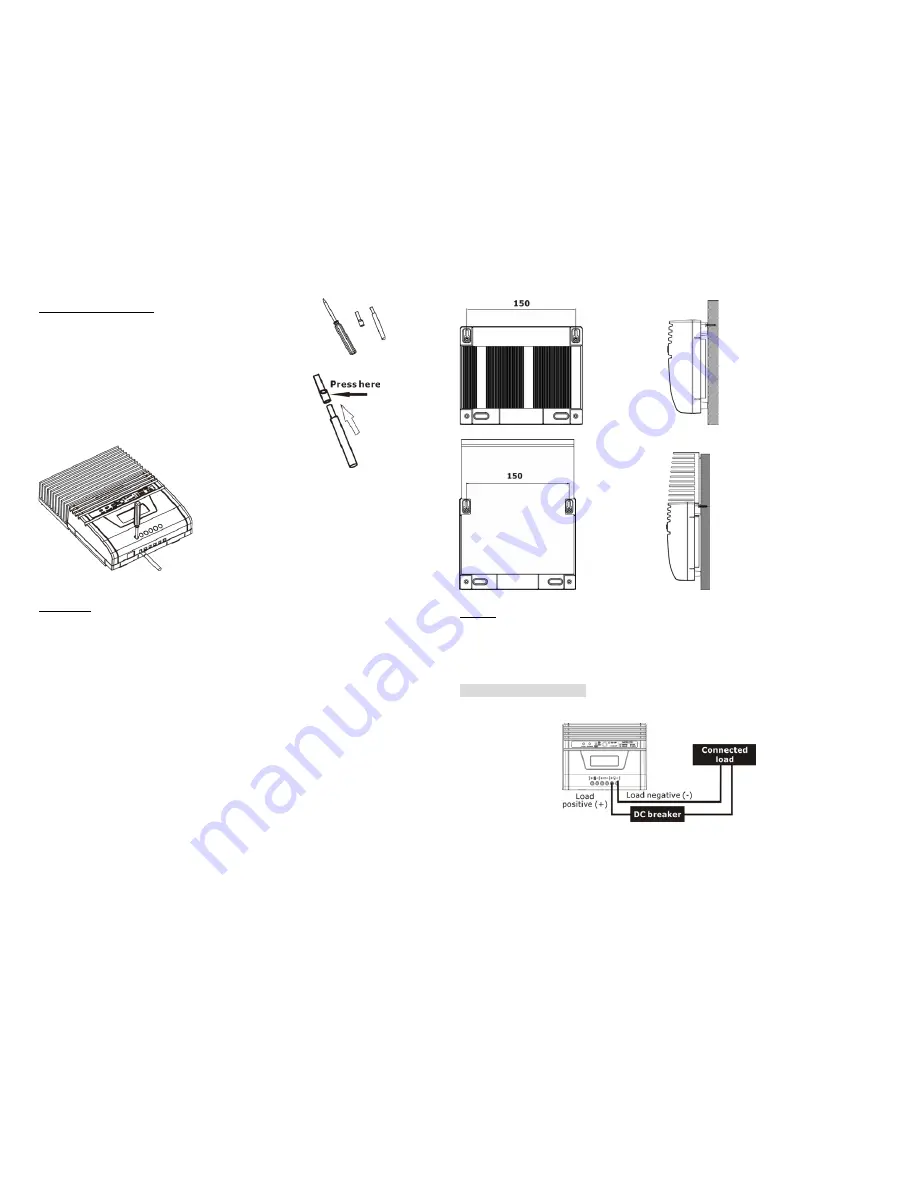 Voltronic Power SCC-MPPT 300W Quick Manual Download Page 3