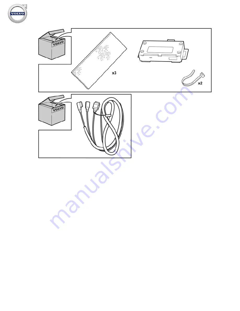 Volvo 31285564 Installation Instructions Manual Download Page 3