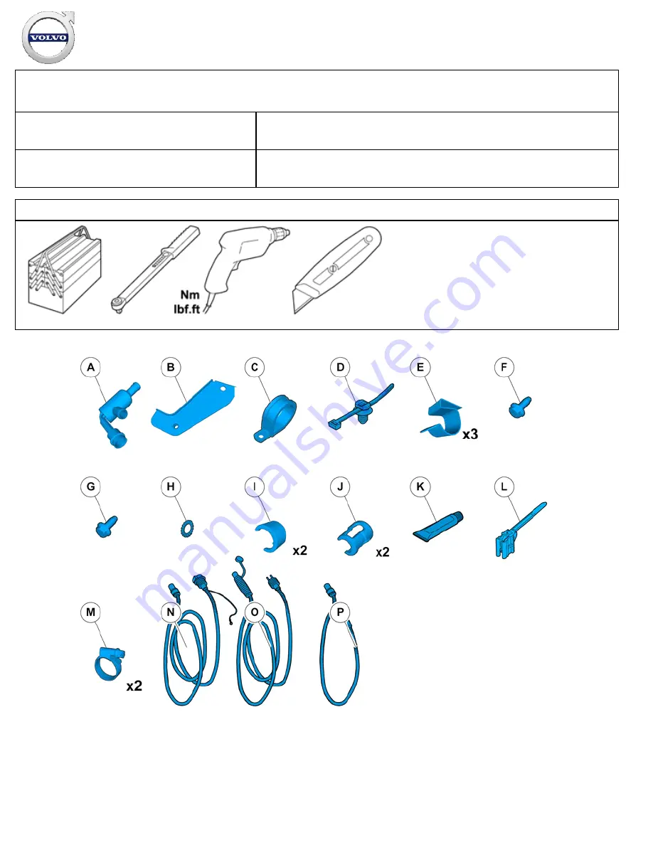 Volvo 31359397 Скачать руководство пользователя страница 2