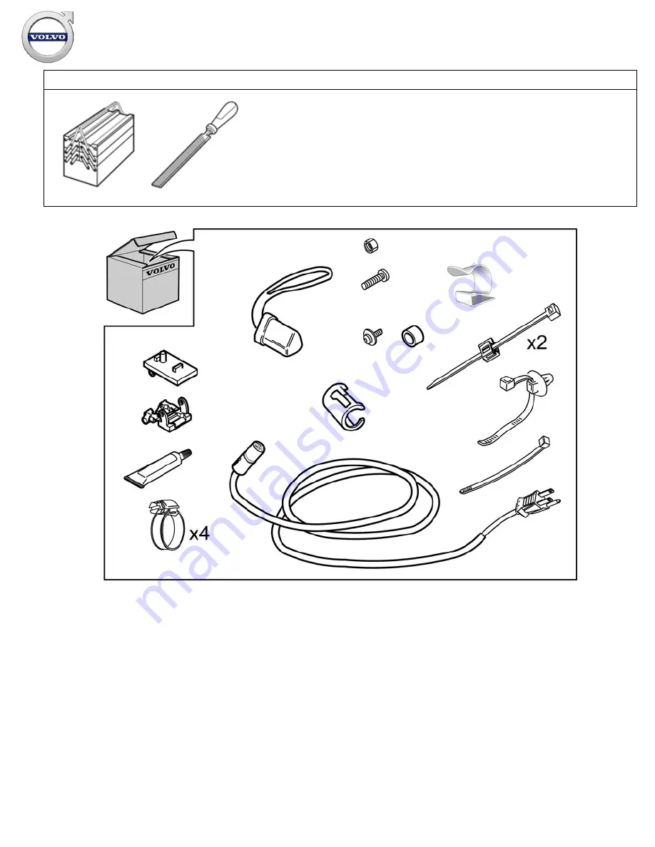 Volvo 31359433 Installation Instructions Manual Download Page 2