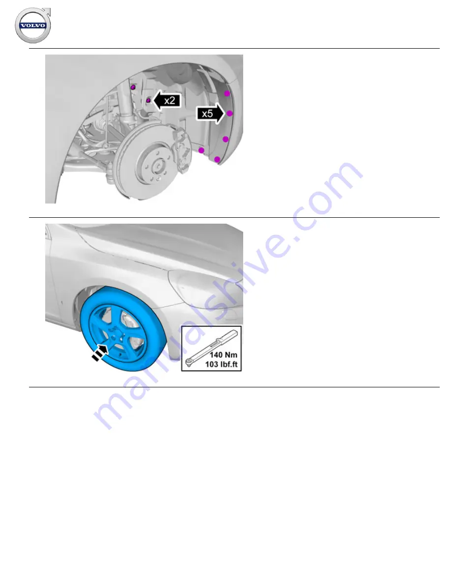 Volvo 31359433 Installation Instructions Manual Download Page 24