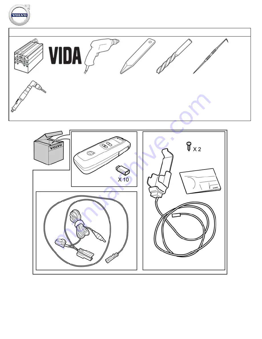 Volvo Alcoguard 30758207 Installation Instructions Manual Download Page 2