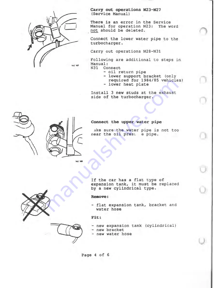 Volvo B21FT Installation Manual Download Page 4