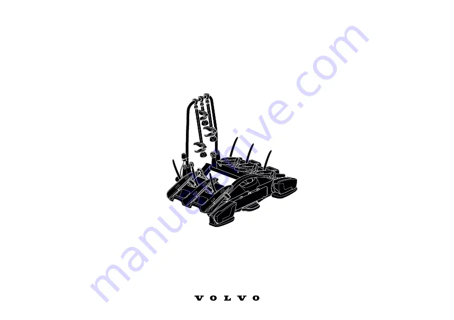 Volvo BICYCLE HOLDER Accessories User Manual Download Page 1