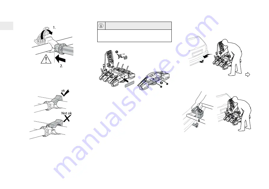 Volvo BICYCLE HOLDER Accessories User Manual Download Page 8