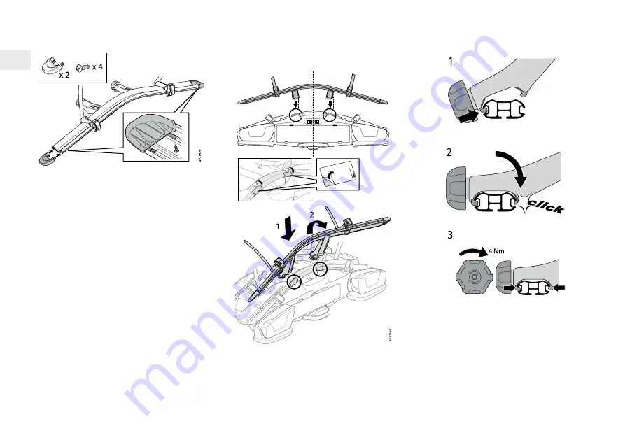 Volvo BICYCLE HOLDER Accessories User Manual Download Page 20