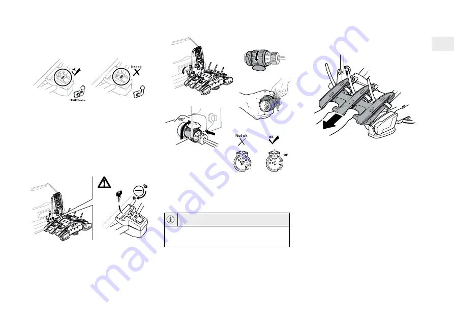 Volvo BICYCLE HOLDER Accessories User Manual Download Page 63