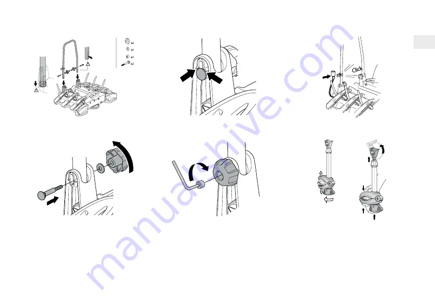 Volvo BICYCLE HOLDER Accessories User Manual Download Page 79