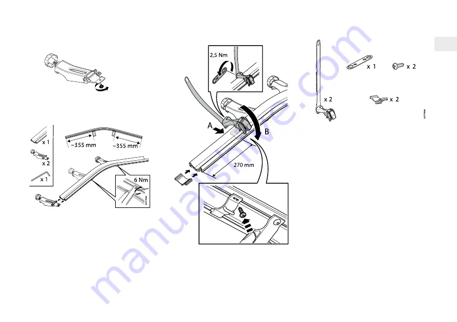 Volvo BICYCLE HOLDER Скачать руководство пользователя страница 91