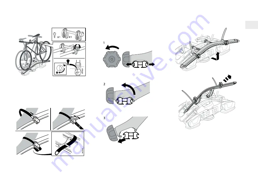 Volvo BICYCLE HOLDER Accessories User Manual Download Page 93