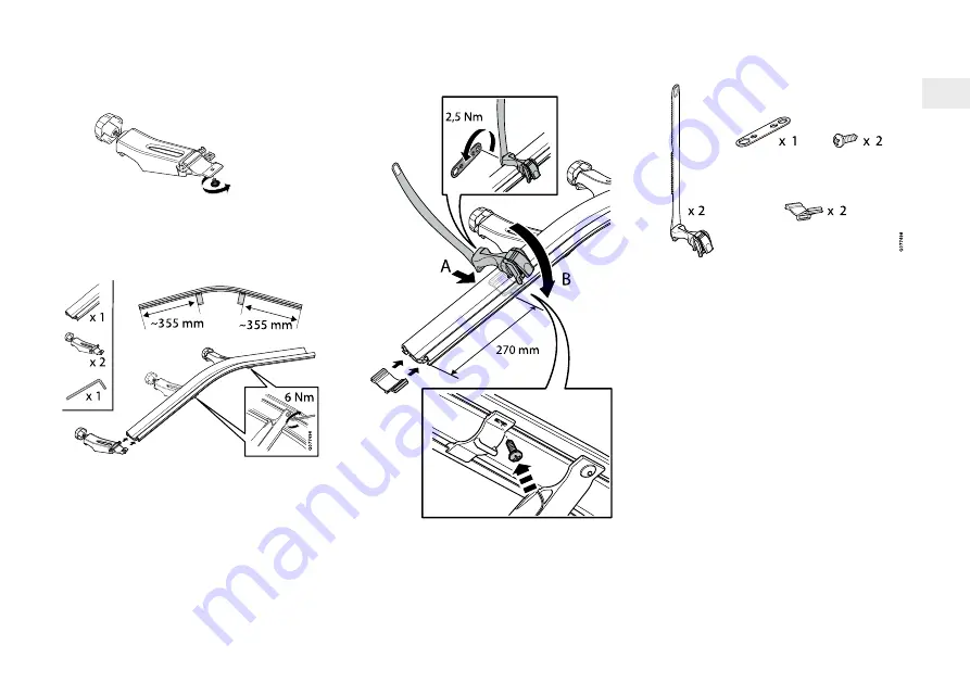 Volvo BICYCLE HOLDER Accessories User Manual Download Page 199