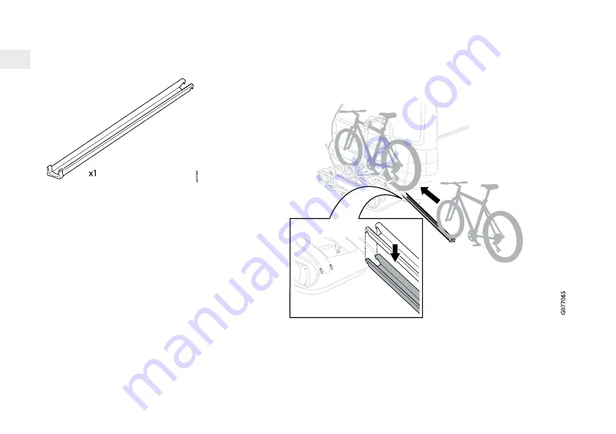 Volvo BICYCLE HOLDER Скачать руководство пользователя страница 268