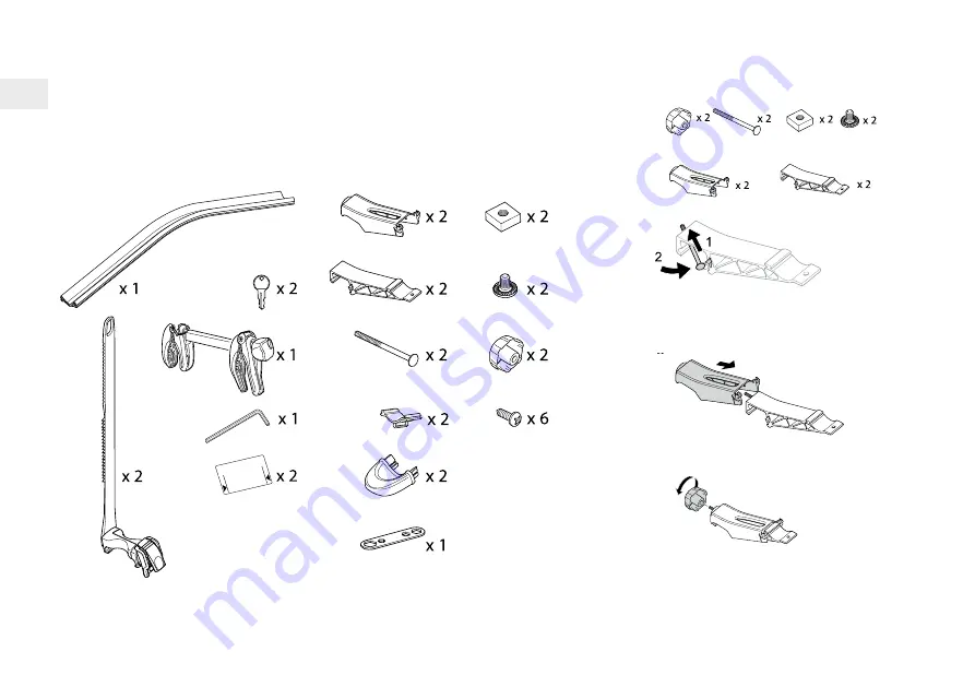 Volvo BICYCLE HOLDER Accessories User Manual Download Page 306