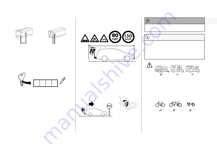 Volvo HITCH BIKE RACK User Manual Download Page 15