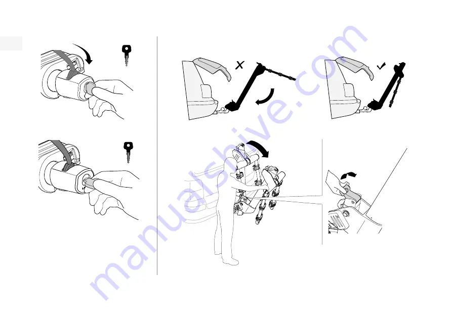 Volvo HITCH BIKE RACK User Manual Download Page 22