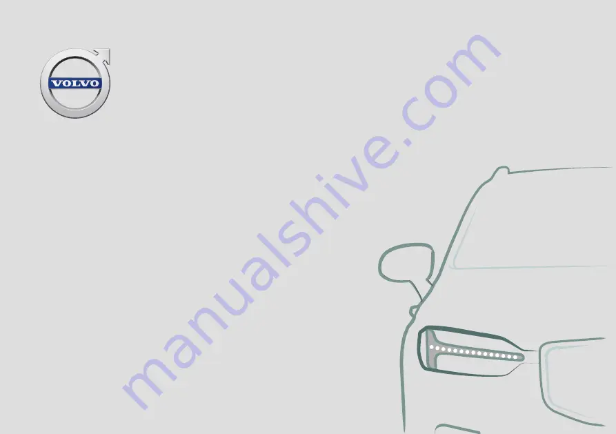 Volvo MY18 Manual Download Page 1