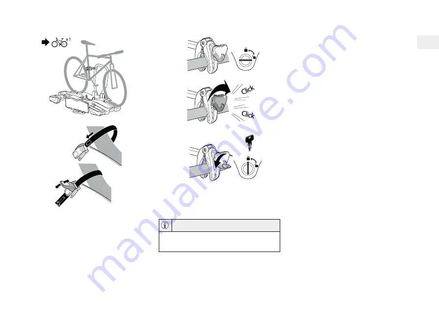 Volvo TOW BAR-MOUNTED BICYCLE HOLDER Accessories User Manual Download Page 9