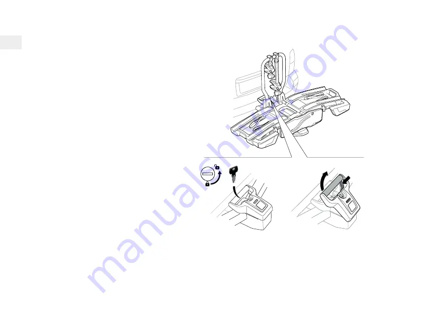 Volvo TOW BAR-MOUNTED BICYCLE HOLDER Accessories User Manual Download Page 26