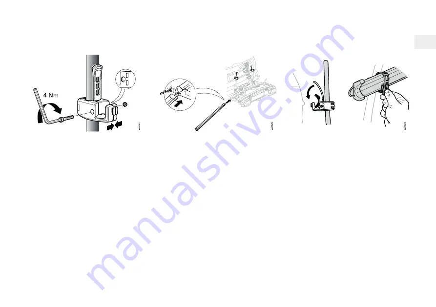 Volvo TOW BAR-MOUNTED BICYCLE HOLDER Accessories User Manual Download Page 31