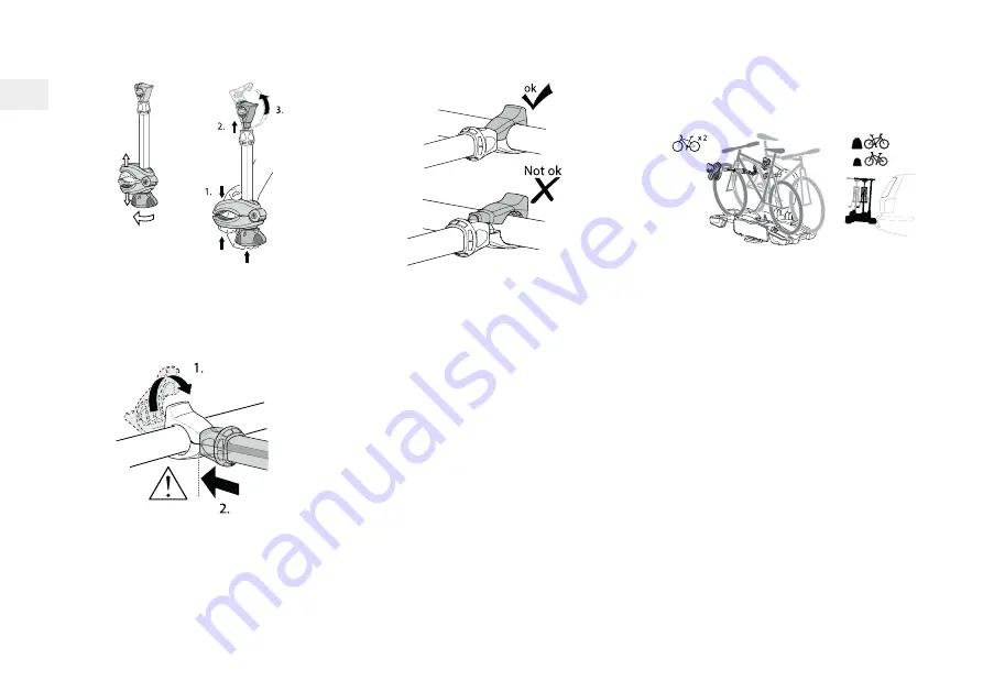 Volvo TOW BAR-MOUNTED BICYCLE HOLDER Accessories User Manual Download Page 218