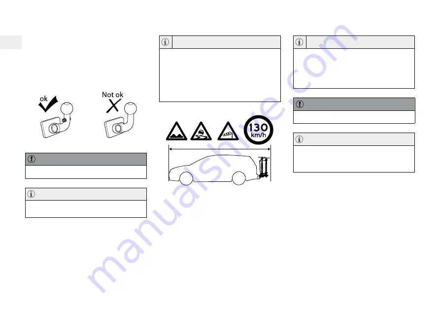 Volvo TOW BAR-MOUNTED BICYCLE HOLDER Accessories User Manual Download Page 228