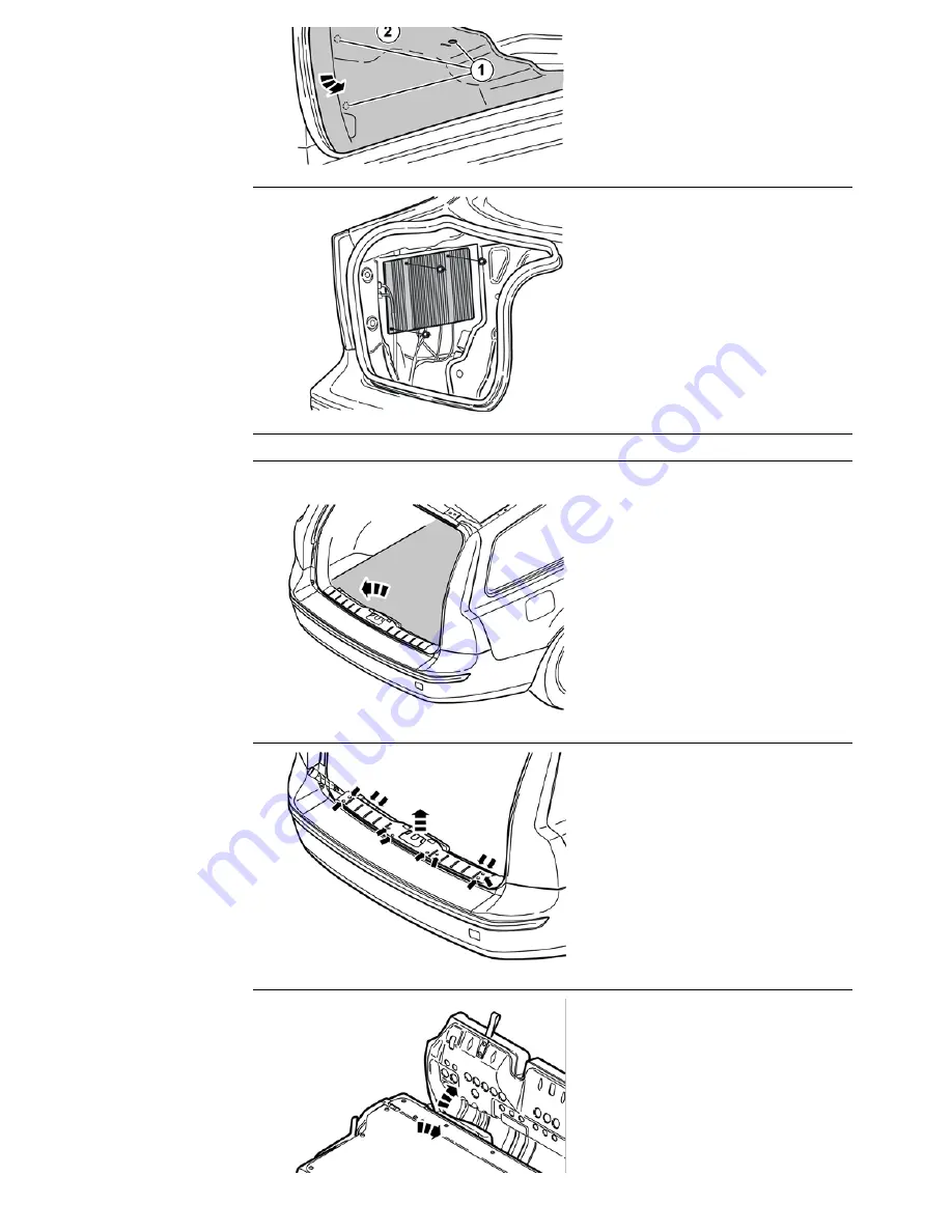 Volvo V50 2008 Installation Instructions, Accessories Download Page 9