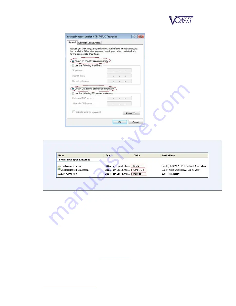 Vonets MINIOP Configuration Instructions Download Page 6