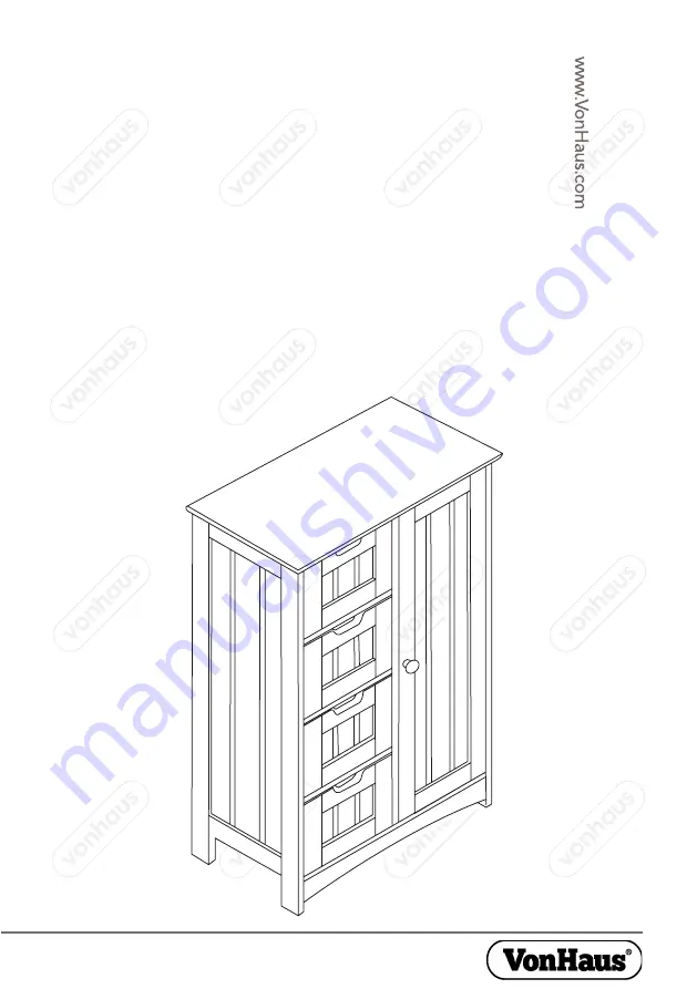 VonHaus 3009001 Instruction Manual Download Page 1